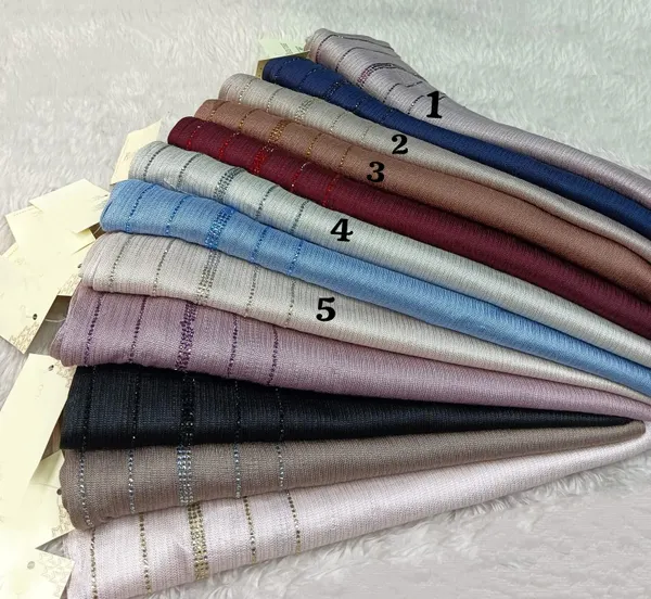 Imported Turkish Shimmer Hijab | HJ258